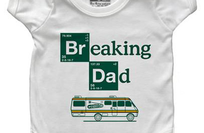 Mono de Breaking Bad para bebés