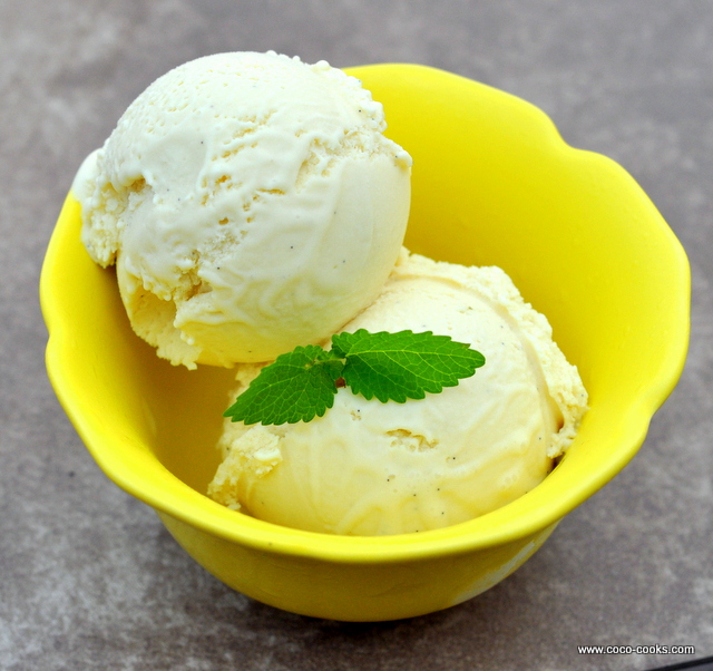 Receta fácil de helado de limón